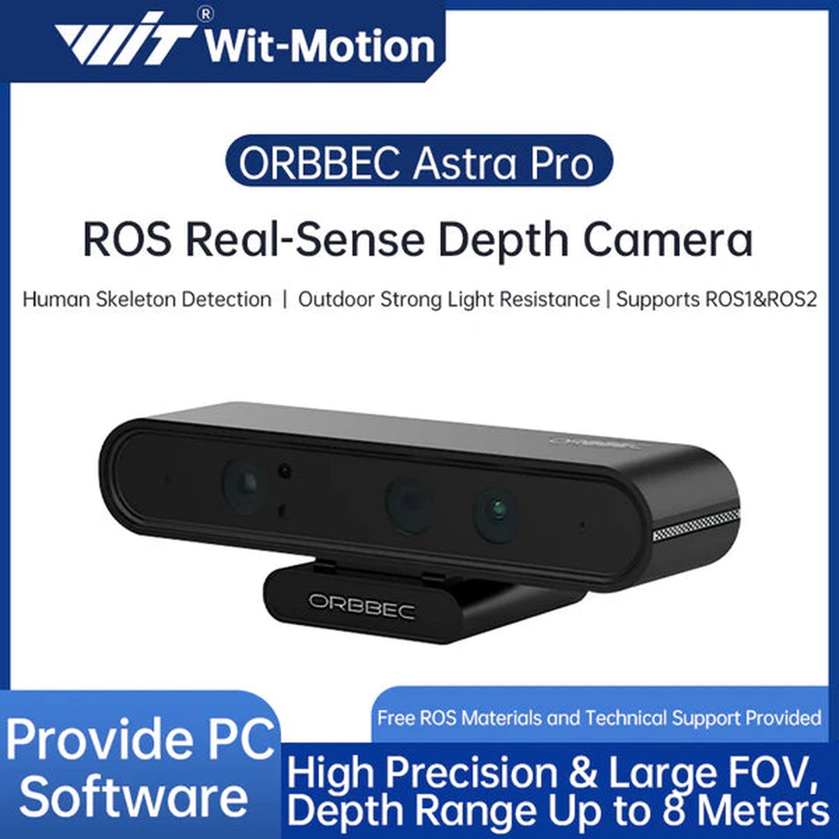 ORBBEC ASTRA Pro 3D Depth Camera Module 0.6-8M Range