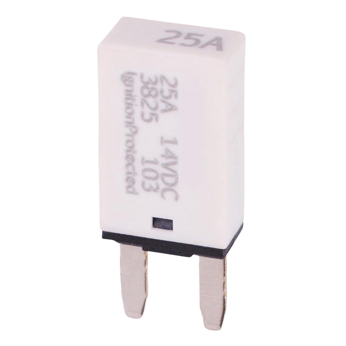 25A Auto Reset Circuit Breaker Mini Blade
