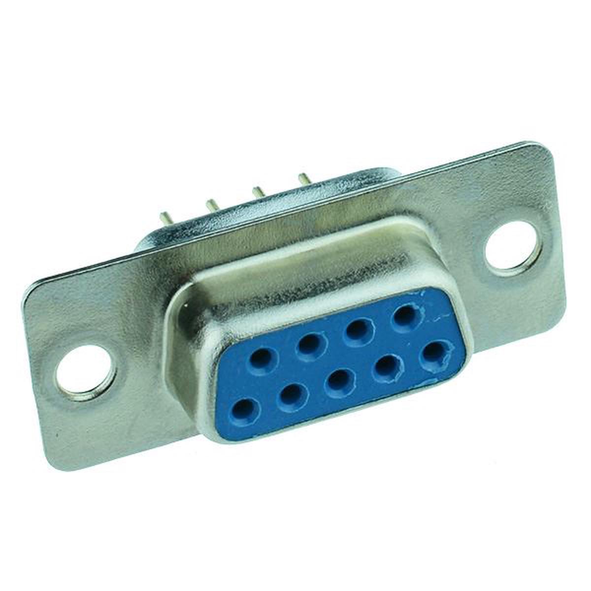 9-Way Female PCB D Socket Connector