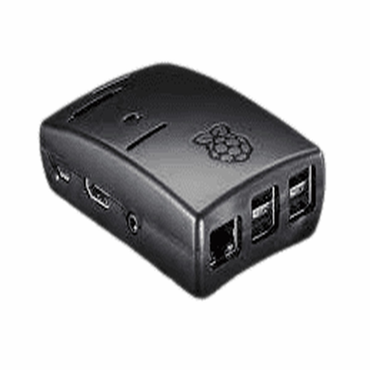 Raspberry Pi Black Case for Model 3B, 3B+ and 2B (Multicomp)