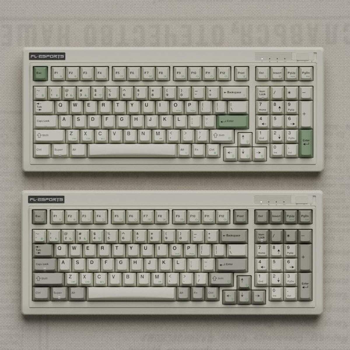FLESPORTS OG98 Retro Mechanical Keyboard