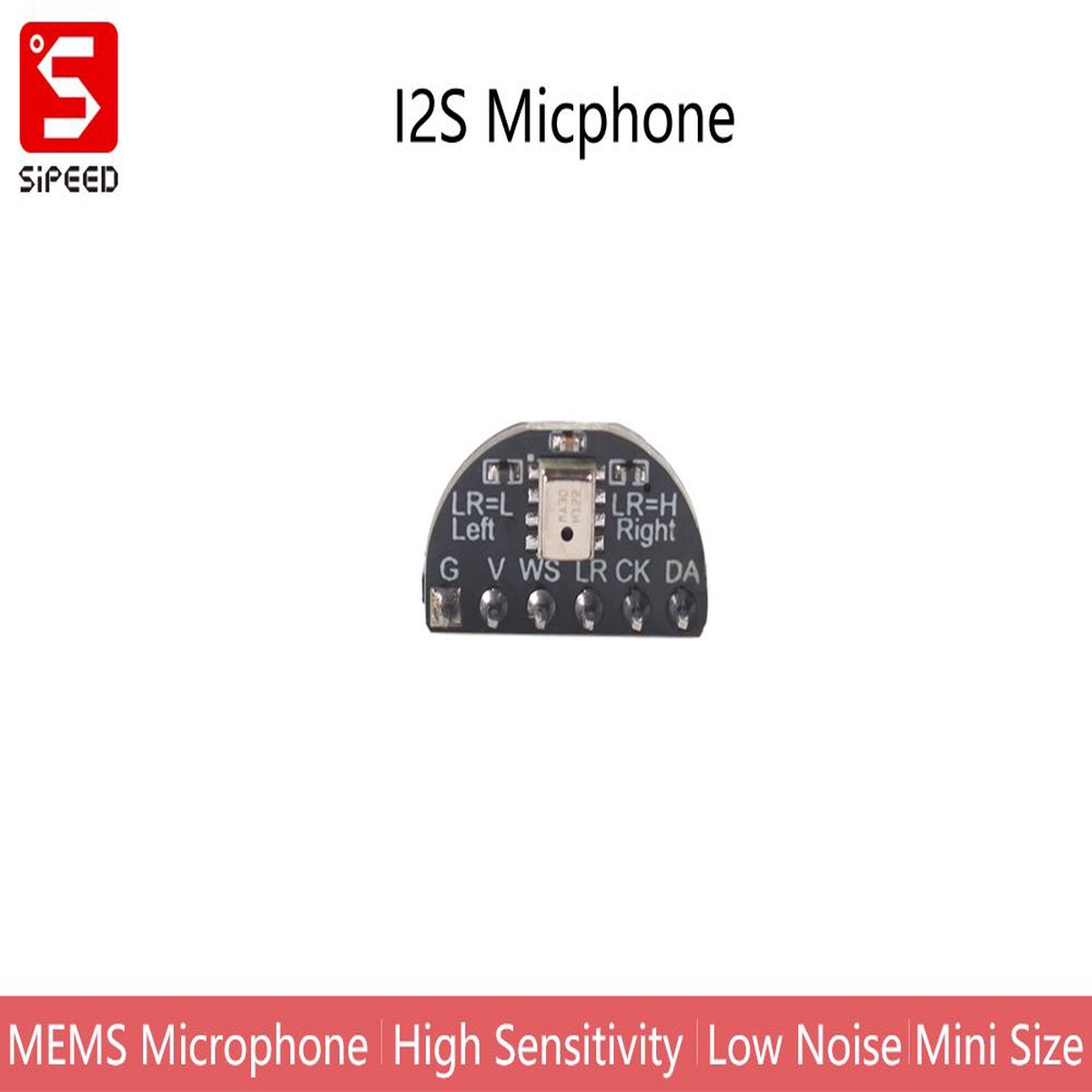 Sipeed I2S Mic for MAIX Dev Boards