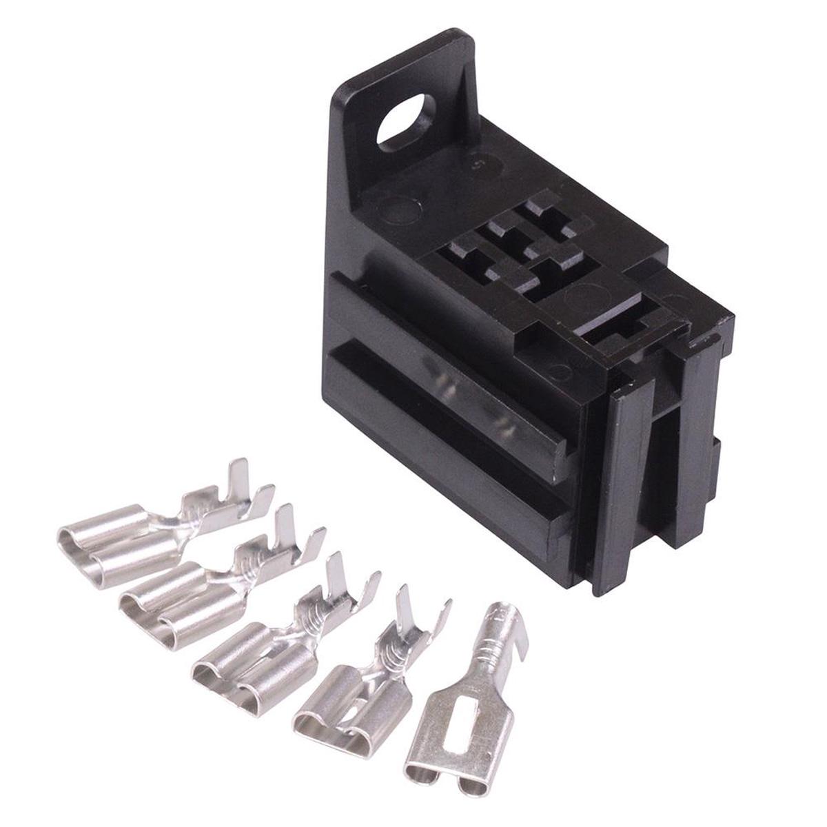 5 Pin Micro Relay Socket Holder Housing