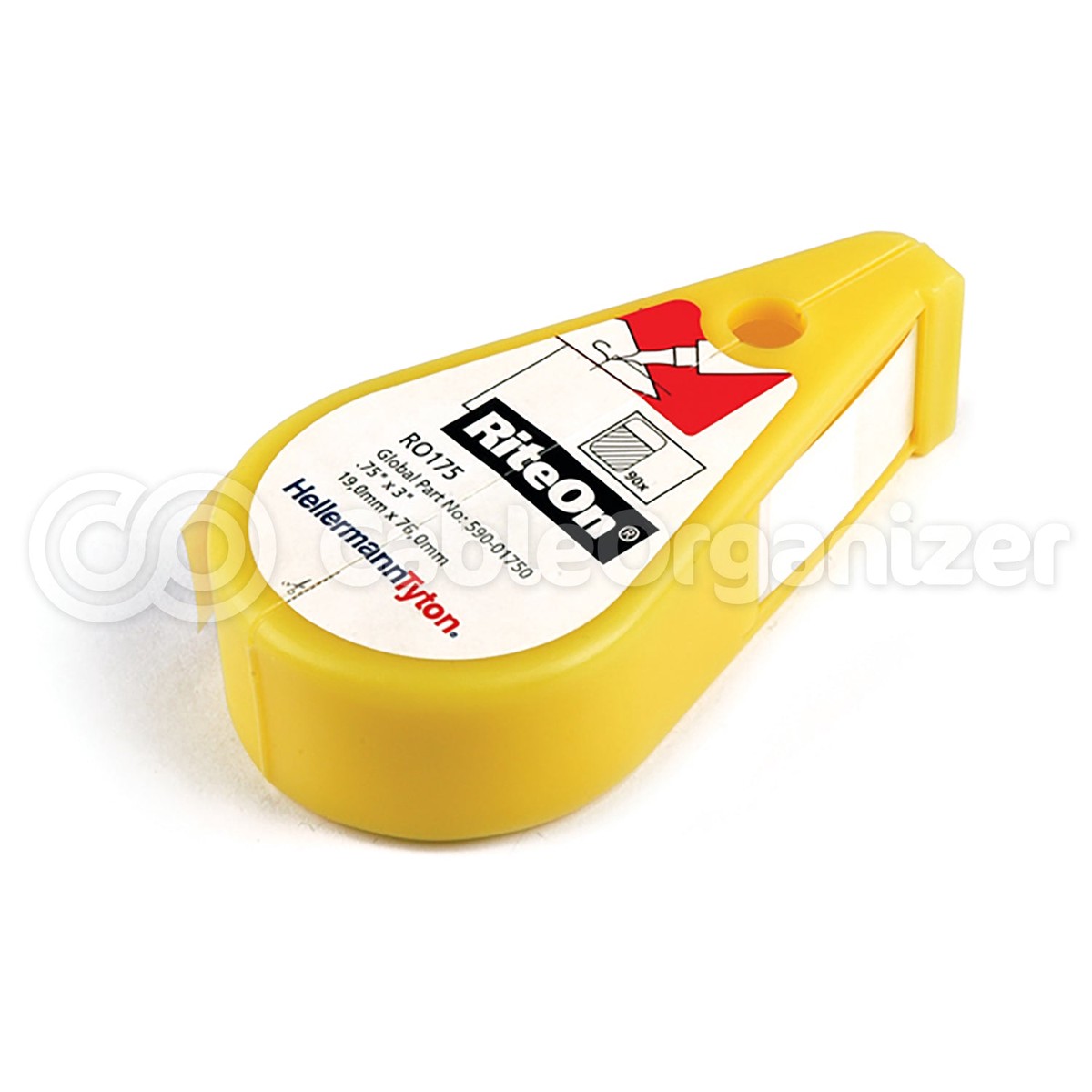 HellermannTyton Rite-On Vinyl Self-Laminating Labels