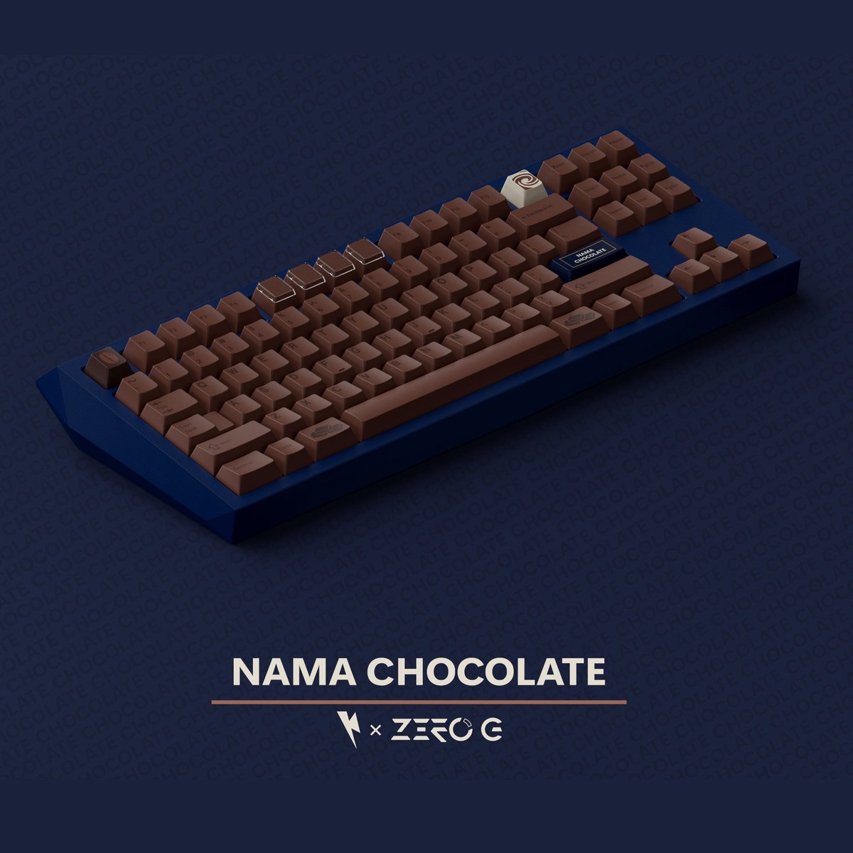 [CLOSED][GB] ZERO-G x Key Kobo Nama Chocolate Keycaps ABS doubleshot Cherry Profile