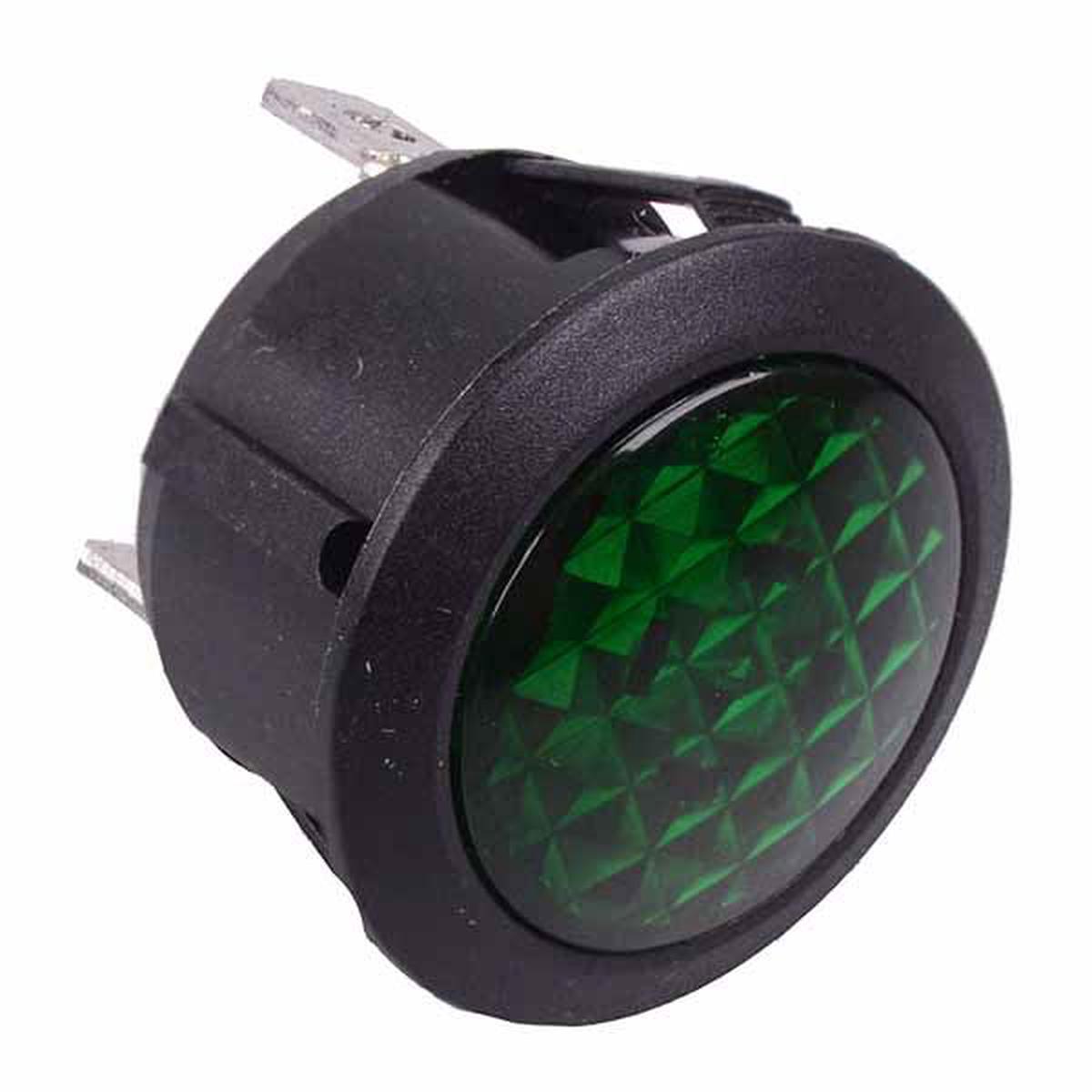Green 12V Panel Mount 20mm Panel Indicator R9-92B