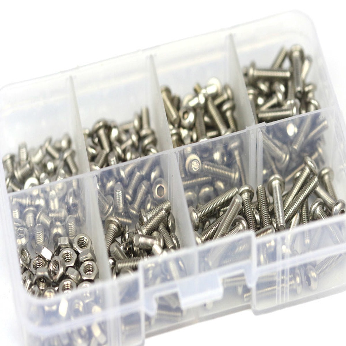M3 Screw set 200pc Stainless Steel
