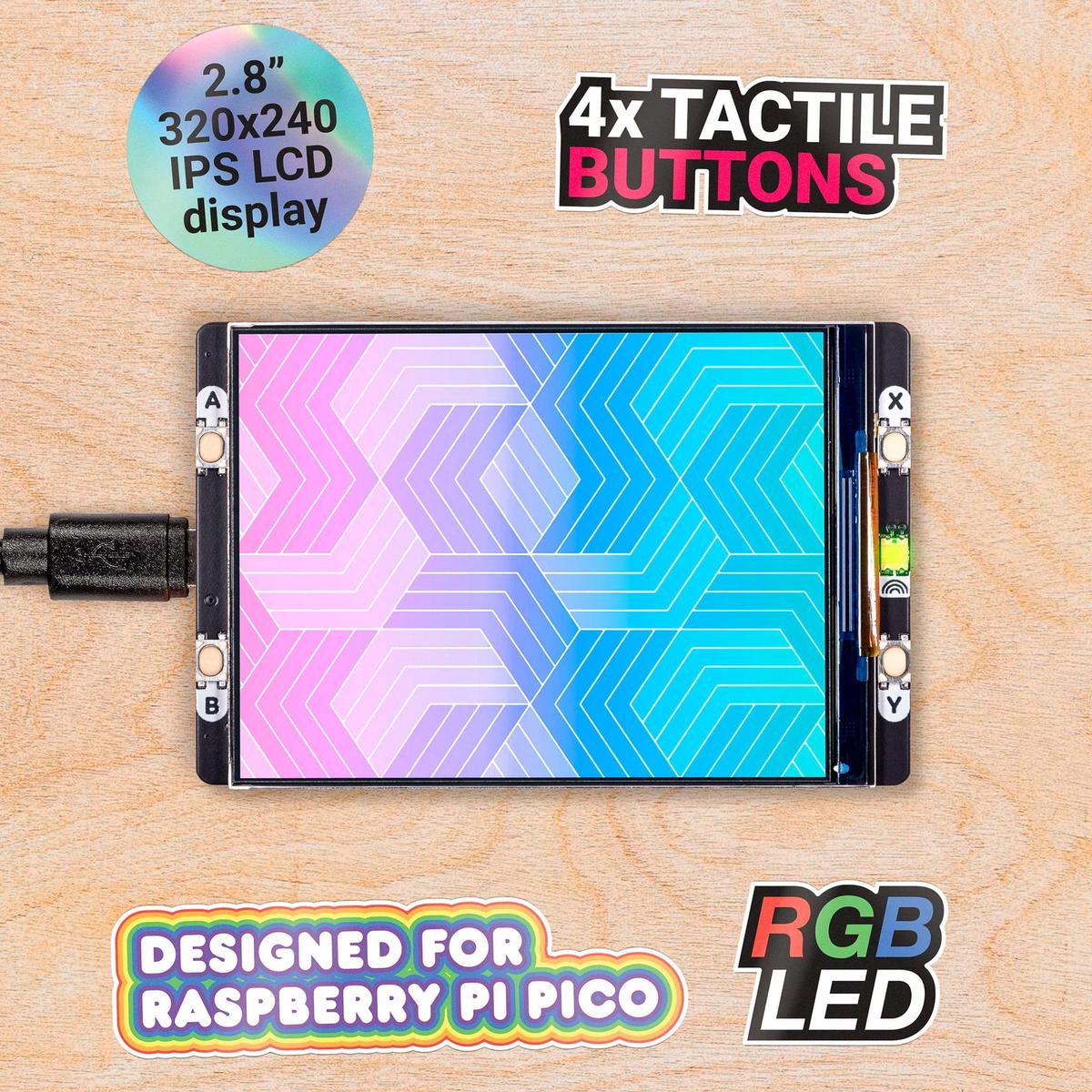 Pico Display Pack 2.8"