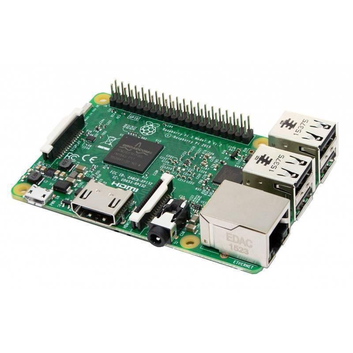Raspberry Pi 3 Model b With Casinig