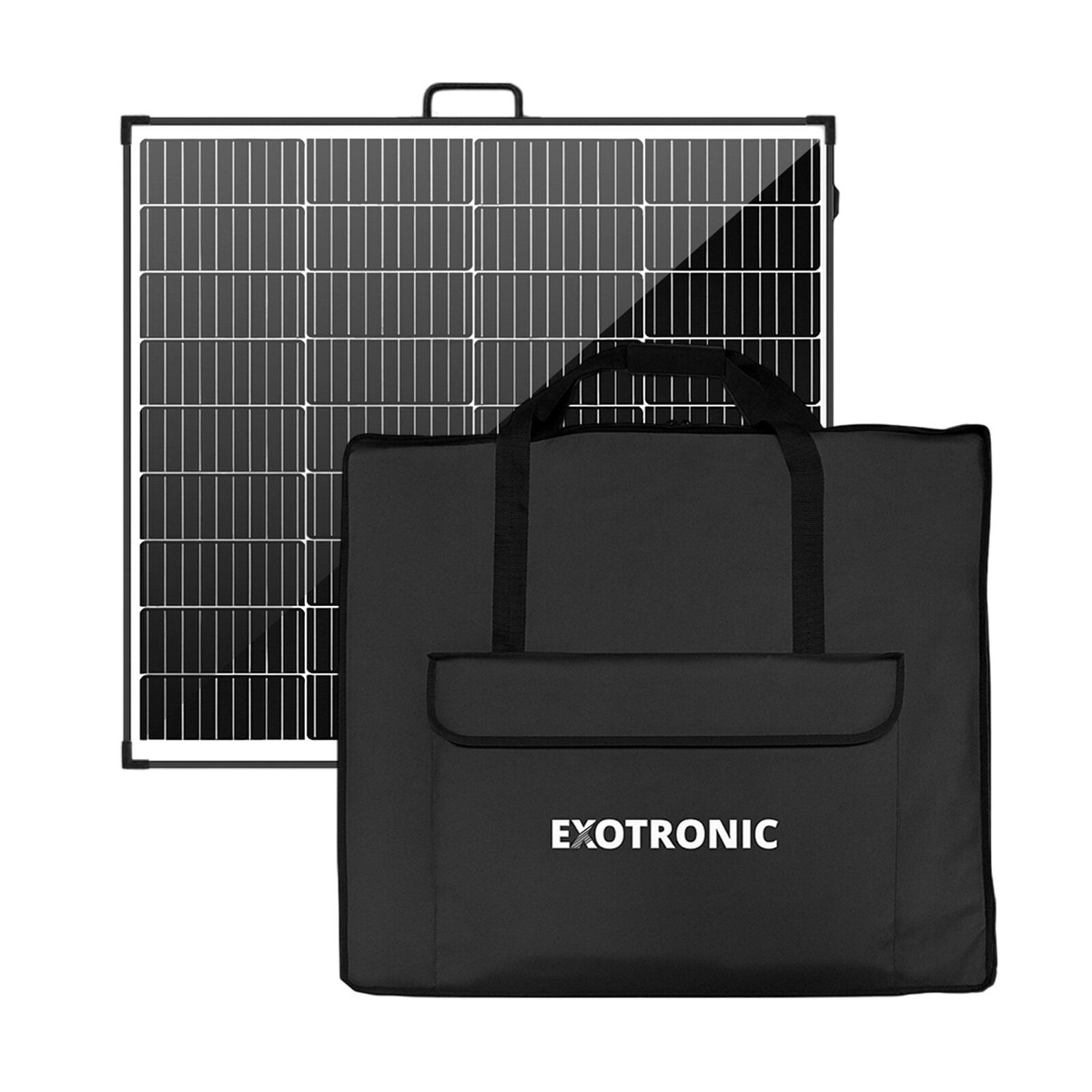 Exotronic 200W Portable Folding Solar Panel - No Controller
