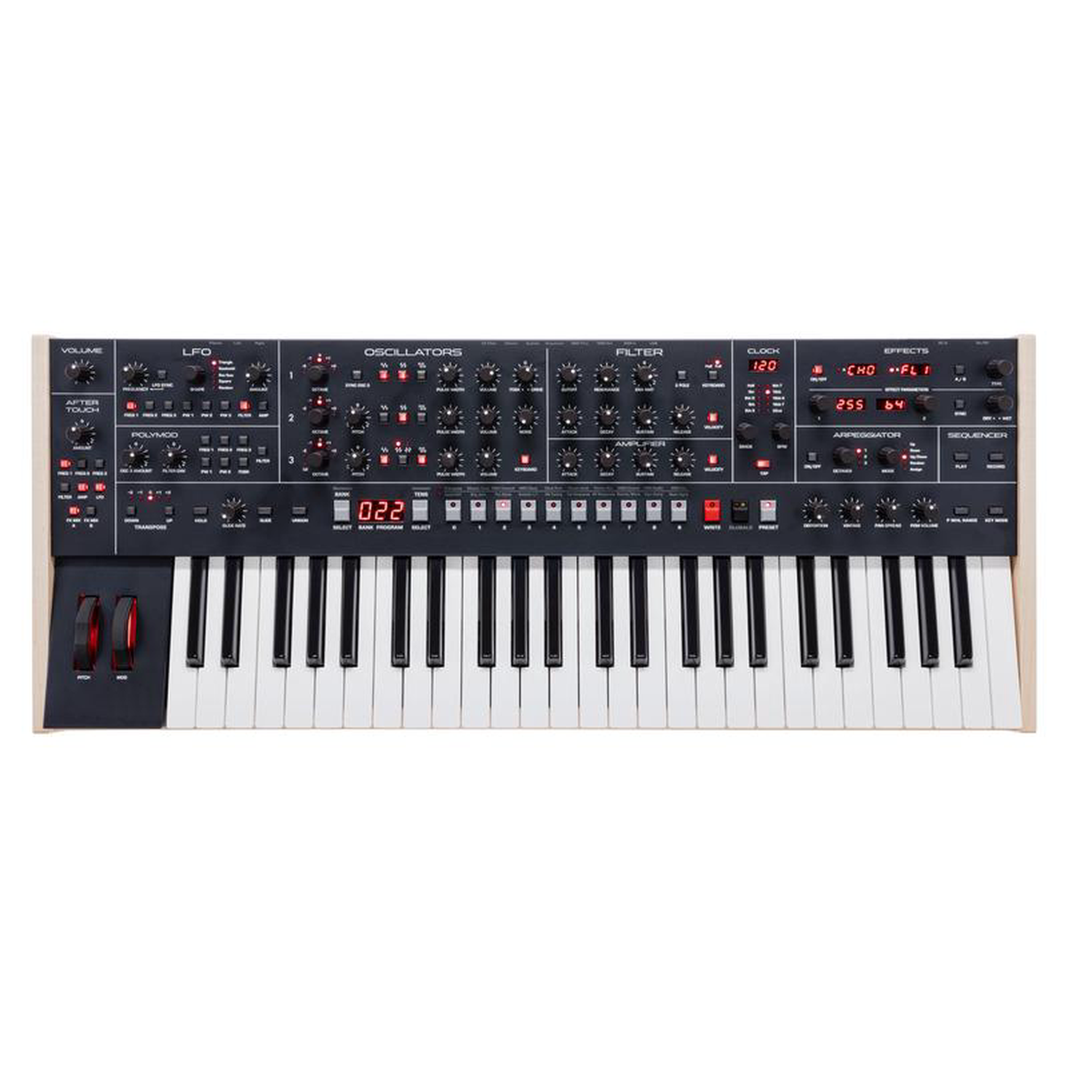 Sequential Trigon-6 Polyphonic Analogue Synthesizer