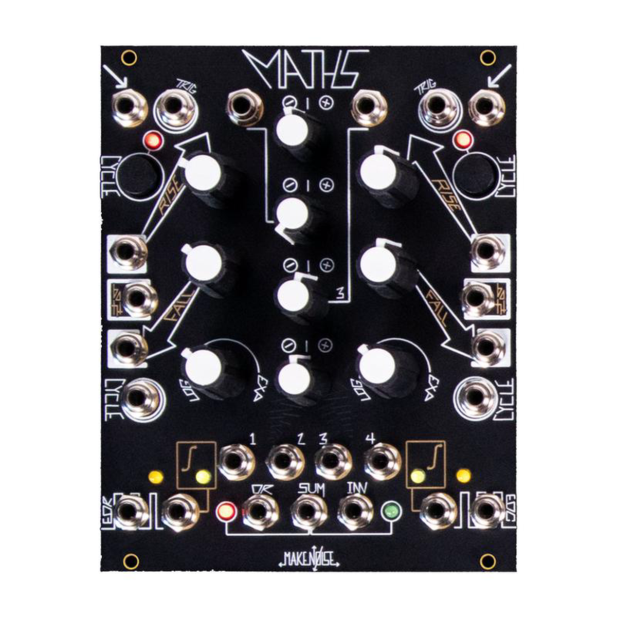 Make Noise Maths Eurorack Function Generator (Black 038 Gold)