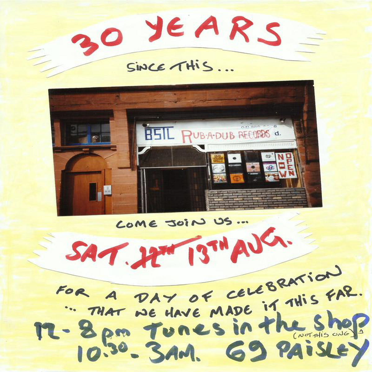 Rubadub 30th