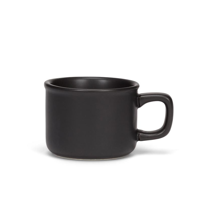 Abbott Matte 2.5oz Espresso Cup, Black