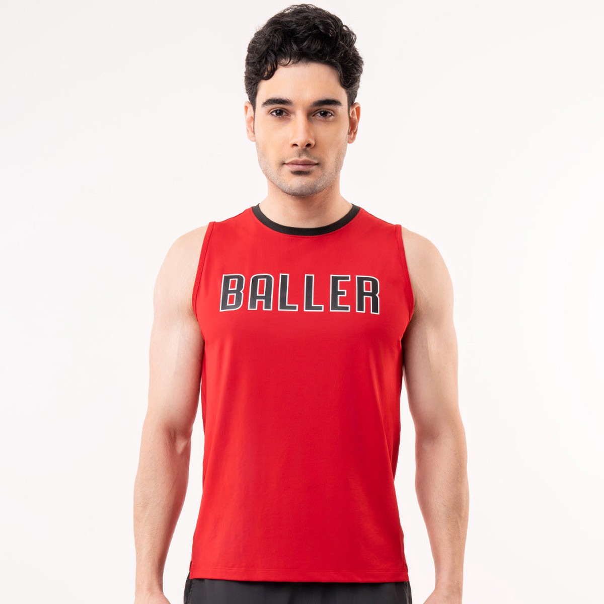 The Baller Tank - Red Athletik