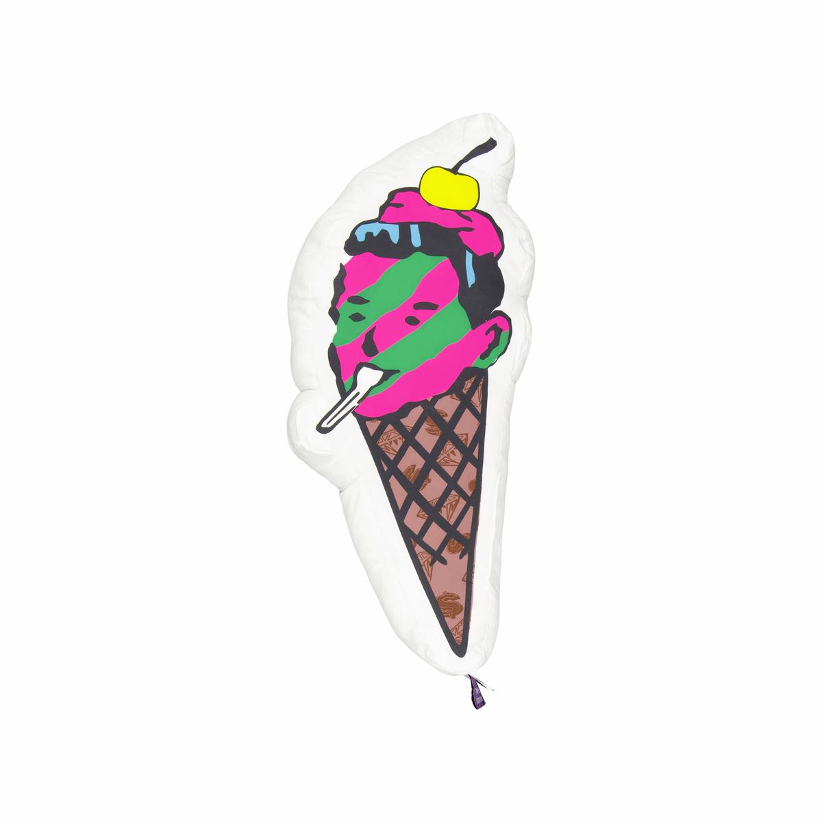 Cone Man Cushion White