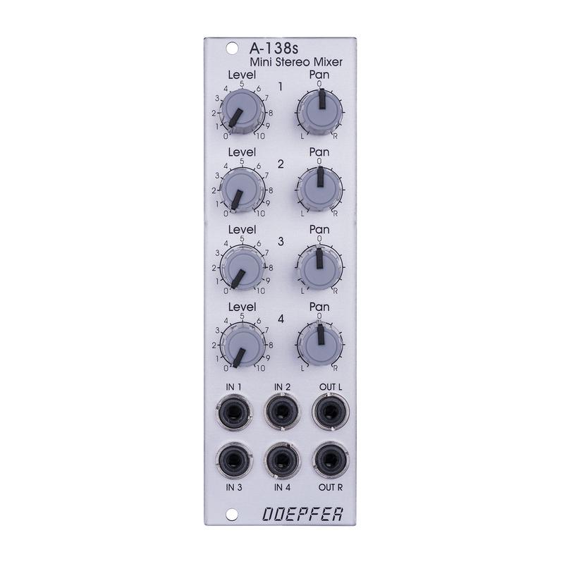 Doepfer A-138s Mini Stereo Mixer