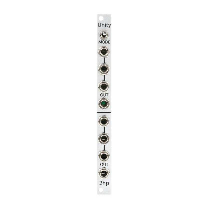 2HP Unity Eurorack Unity Mixer Module