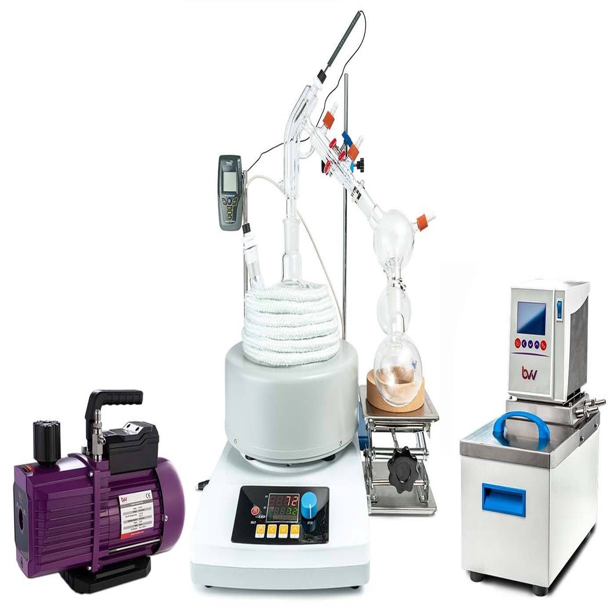 2L Standard Short Path Distillation Turnkey Setup