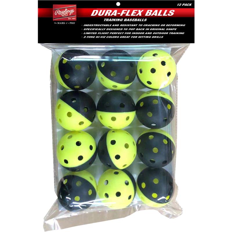 Rawlings Dura-Flex Training Balls 12 Pack