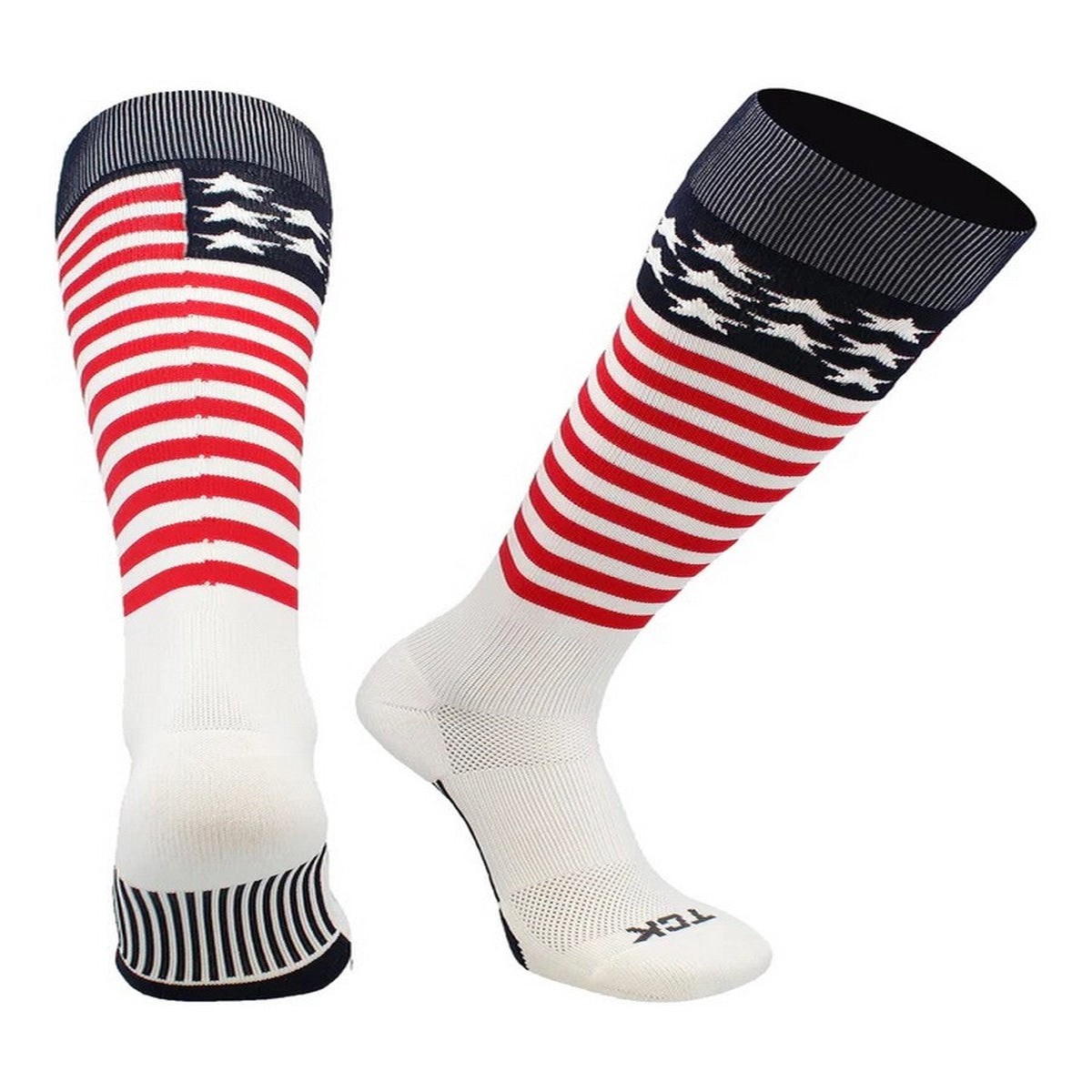 TCK Diamond Bld Stars Stripes Sock