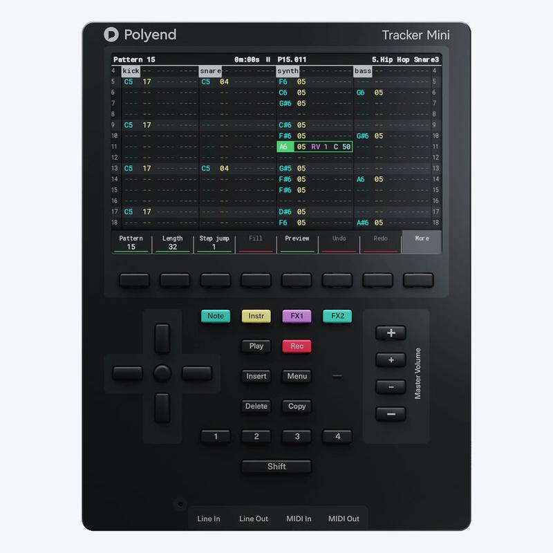Polyend Tracker Mini - Portable Audio Workstation