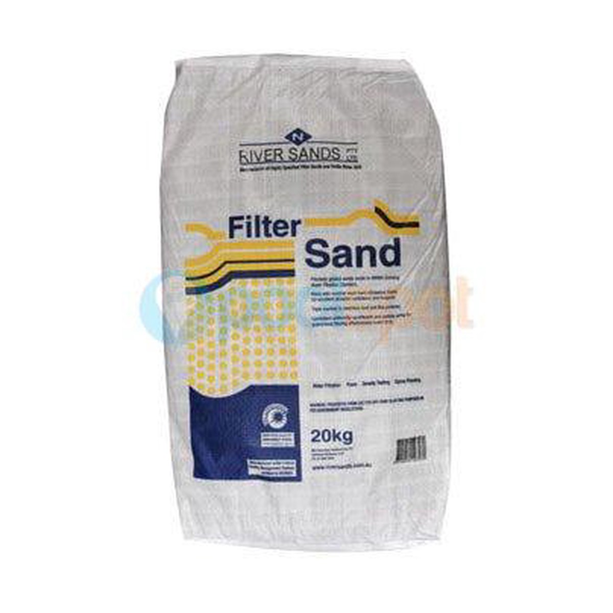 Filter Sand, Fine 16/30 (1mm Nominal)- 20kg