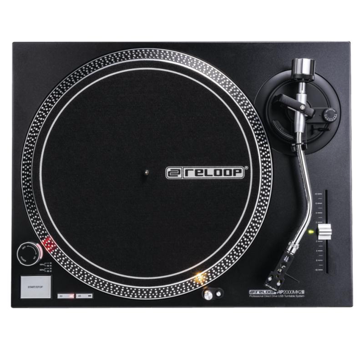 Reloop RP-2000 USB Mk2 Black Direct Drive DJ Turntable