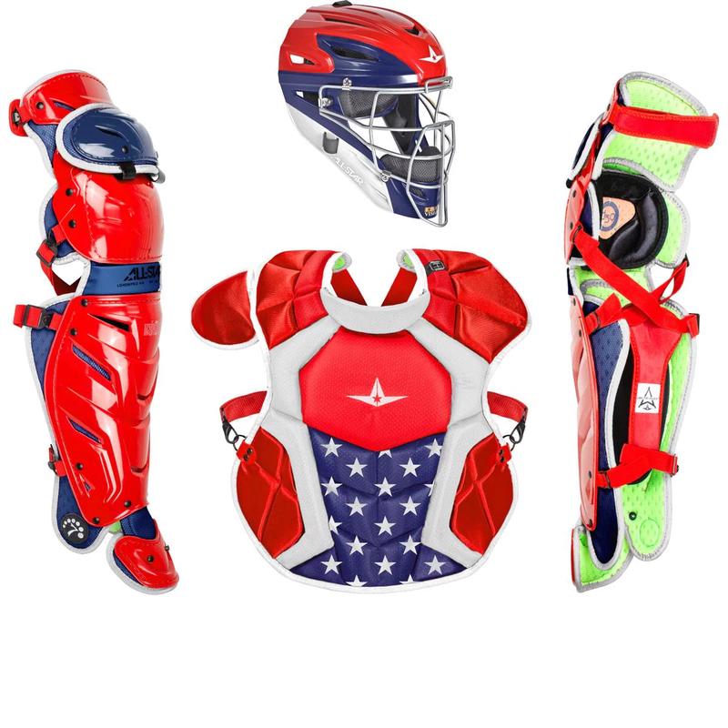 All-Star Intermediate System7 Axis USA Pro Catcher's Set