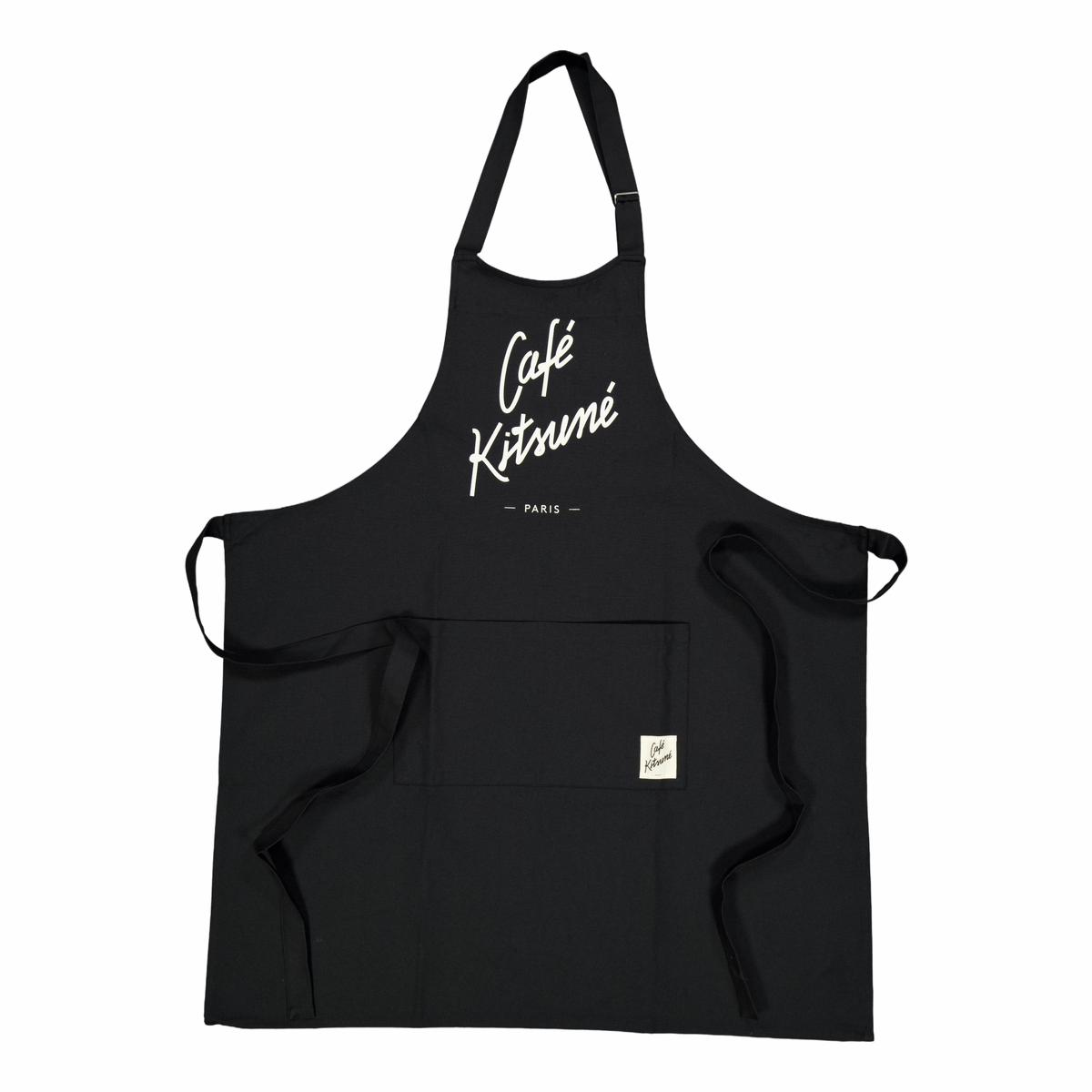 Apron Cafe Kitsune Black