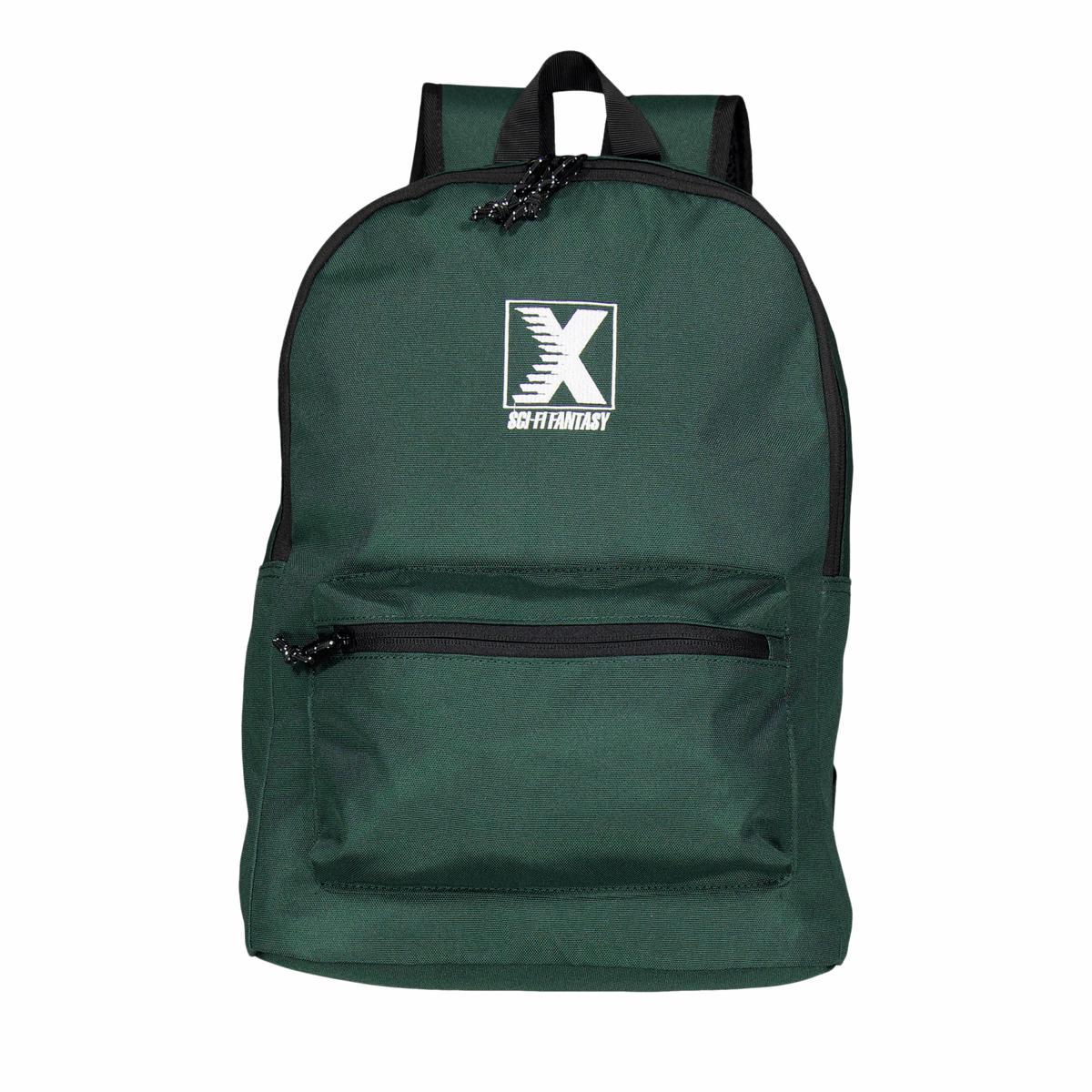 X Logo Backpack Green