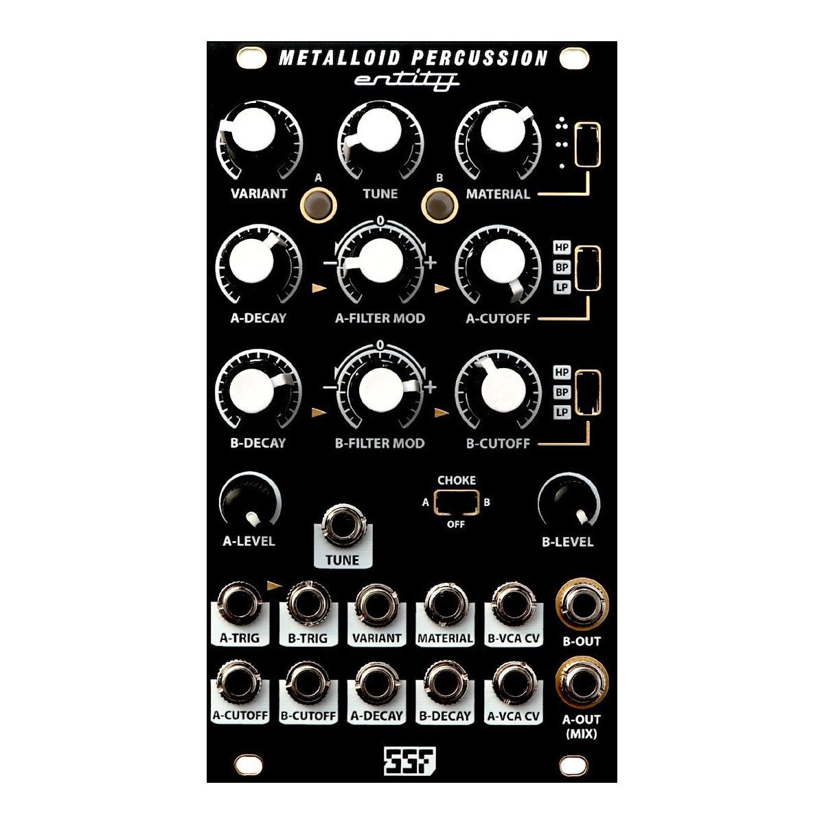 Steady State Fate Entity Metalloid Percussion Entity