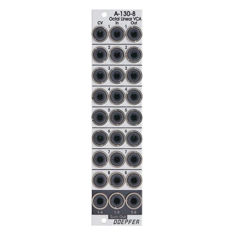 Doepfer A-130-8 Eurorack Octal Linear VCA Module