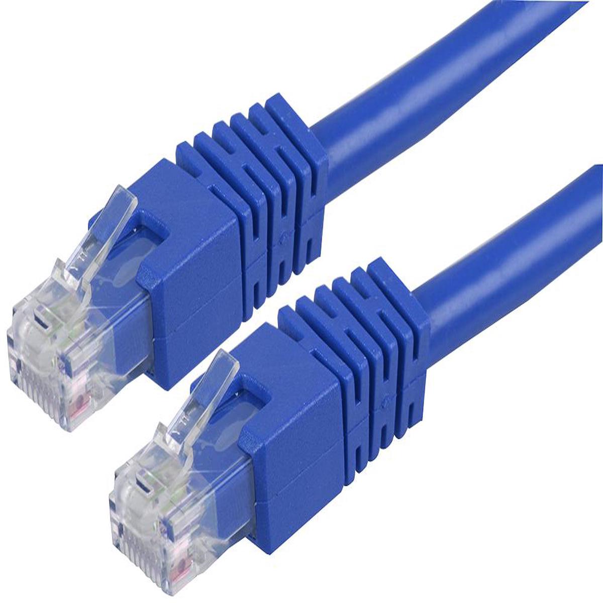 PS11185 Patch Cord, RJ45 Plug, Cat6, 10m, Blue Pro Signal