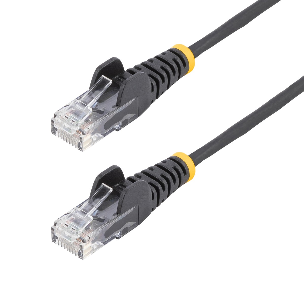50ft Black Slim CAT6 Cable