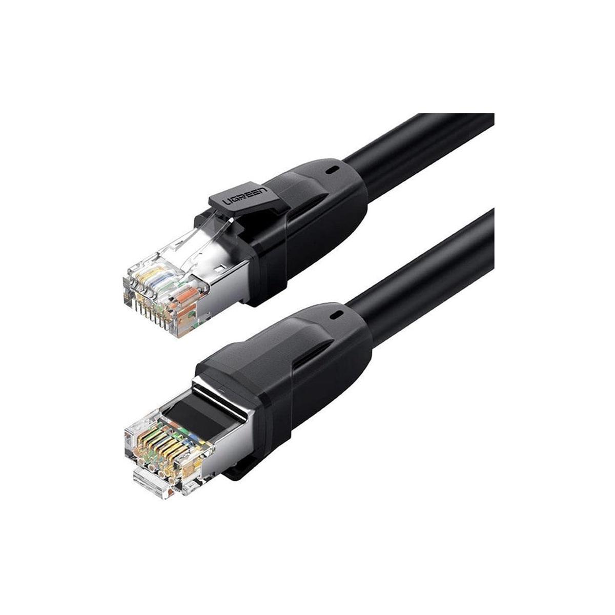 [CLEARANCE] UGREEN 15 Meters CAT8 RJ45 Ethernet Patch Network Cable with 40Gbps Data Transmission Speed, 2000Mhz Bandwidth, 26AWG S/FTP for Computers, PC, Laptop, Routers, Switch, Modems, Hu