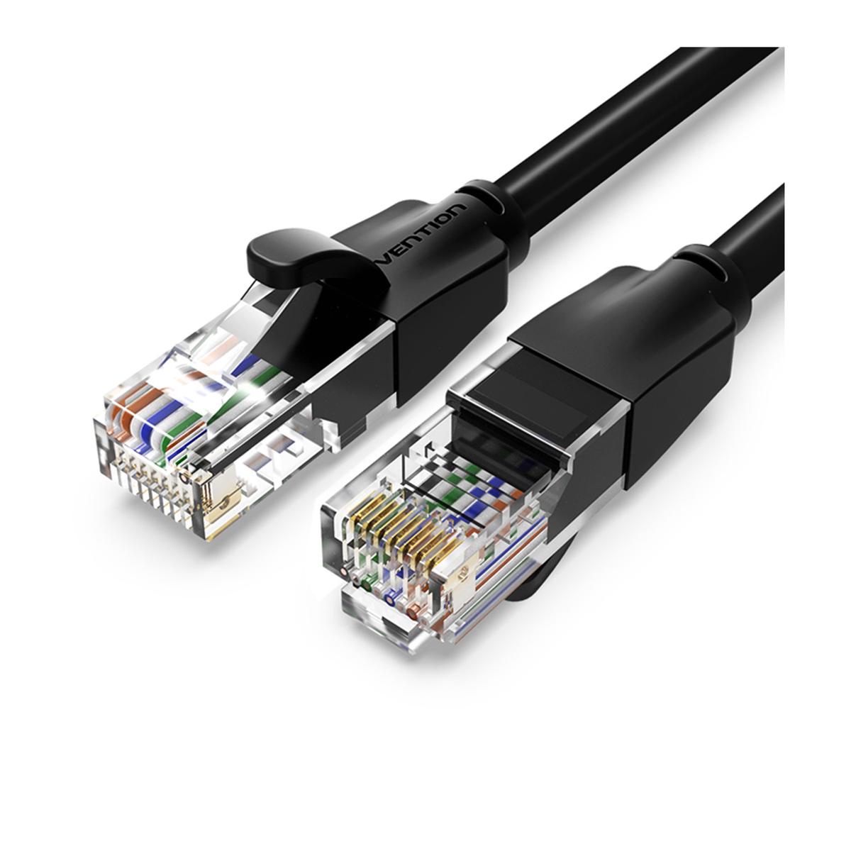 Vention IBEBQ Cat.6 UTP Patch Cable 20M Black