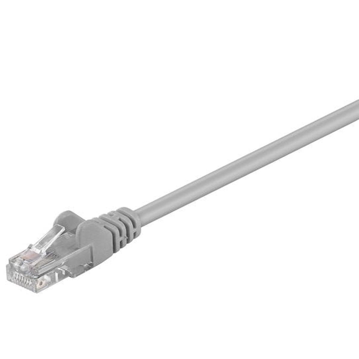 Goobay CAT 5e U/UTP 5m Patch Cable - Grey