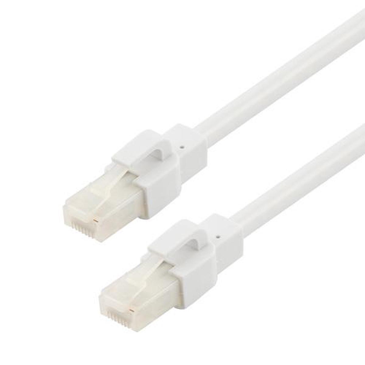Category 6a Antibacterial Cable UTP RJ45 24STR CM PVC WHT 2.0F