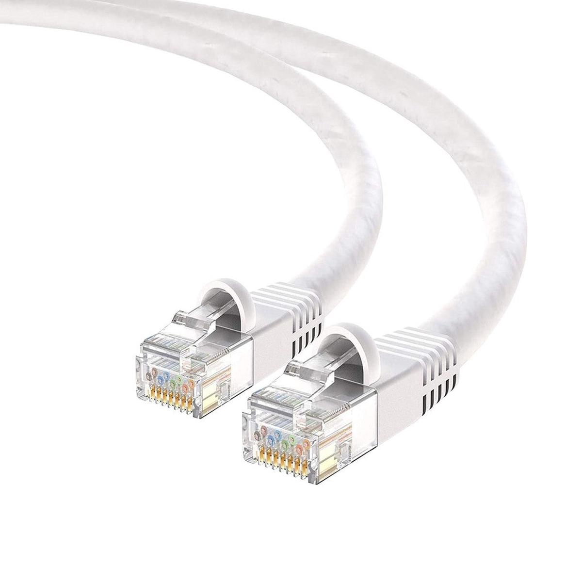 Kuwes Network Cat 6 Cable White - 5 Meter