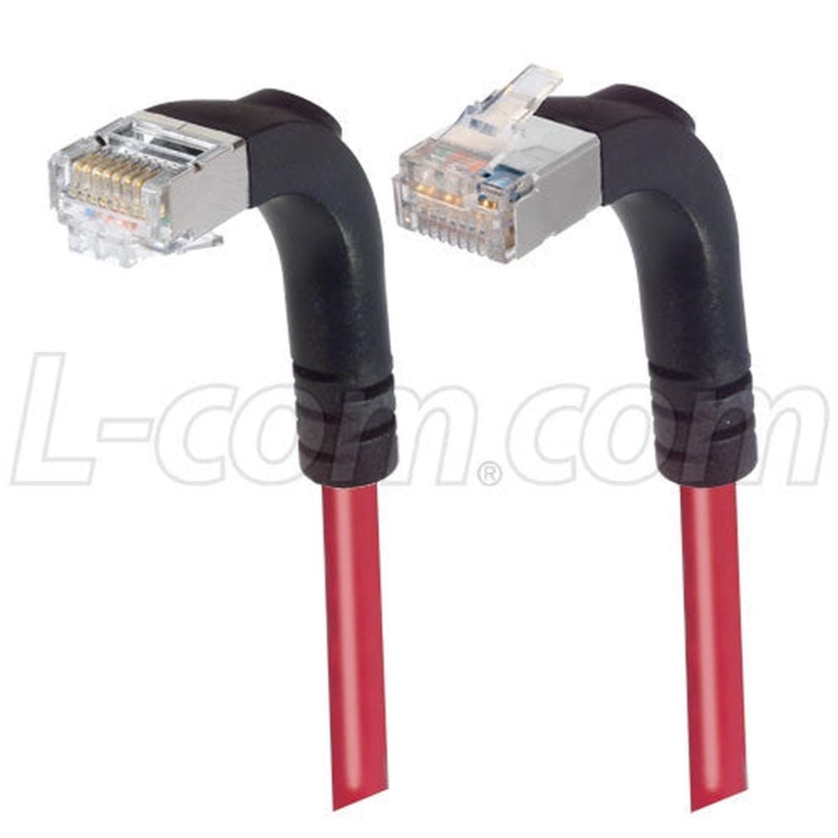 Patch Cable Cat5e LSZ FTP Down-Up Red 2 Feet