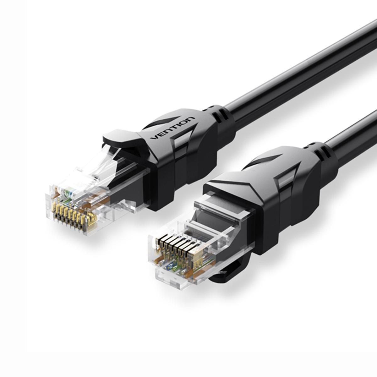 Vention IBBBF Cat 6 UTP Patch Cable 1M Black