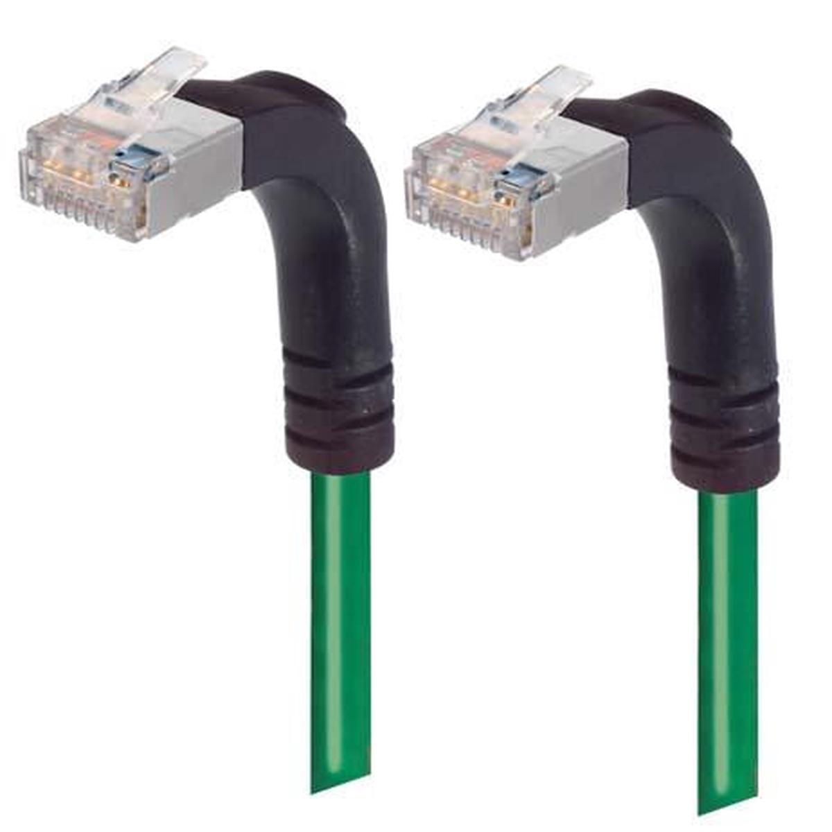 Patch Cable Cat6 PVC FTP Up-Up Green 3 Feet