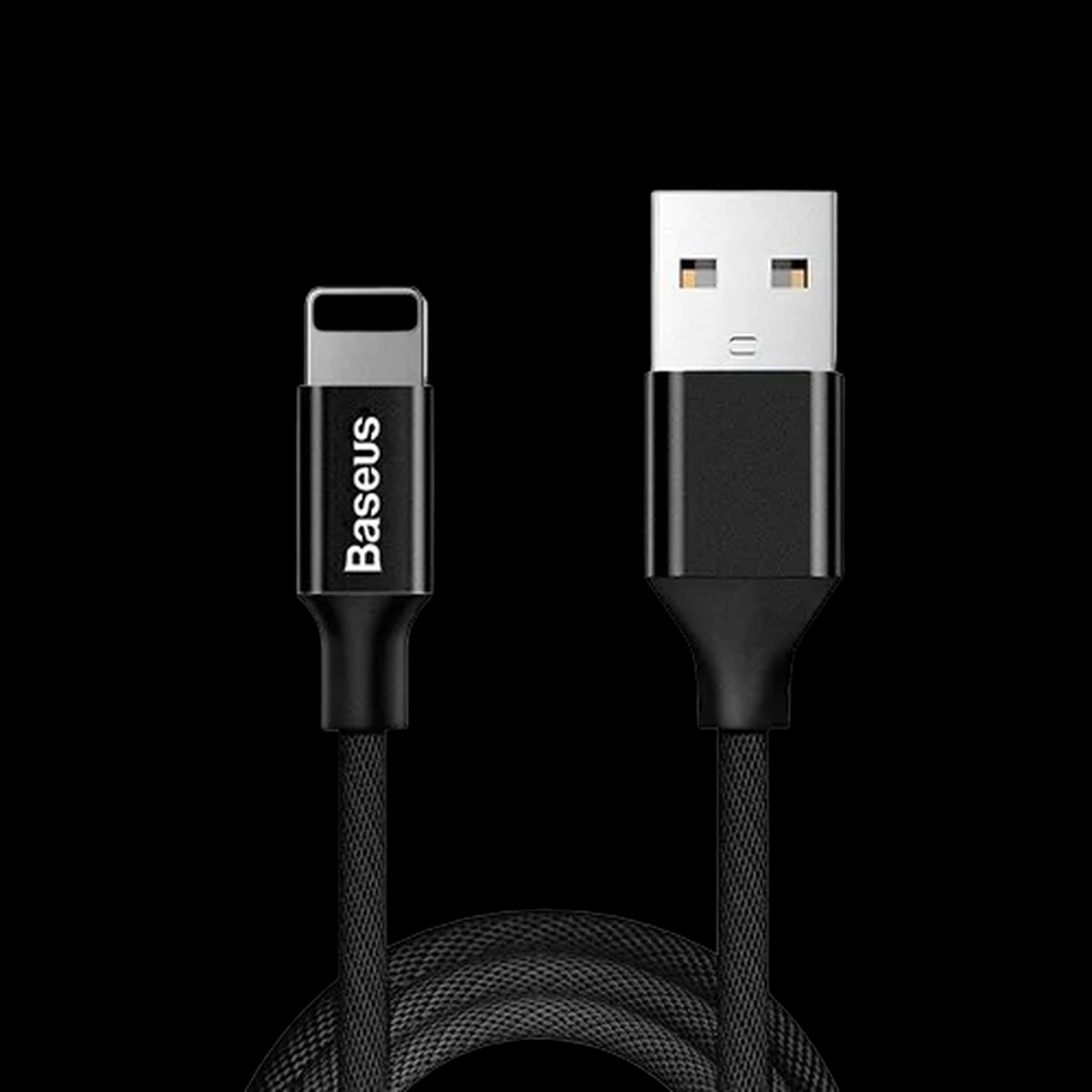 Baseus USB to lightning fast charging data cable (black, 0.6m)