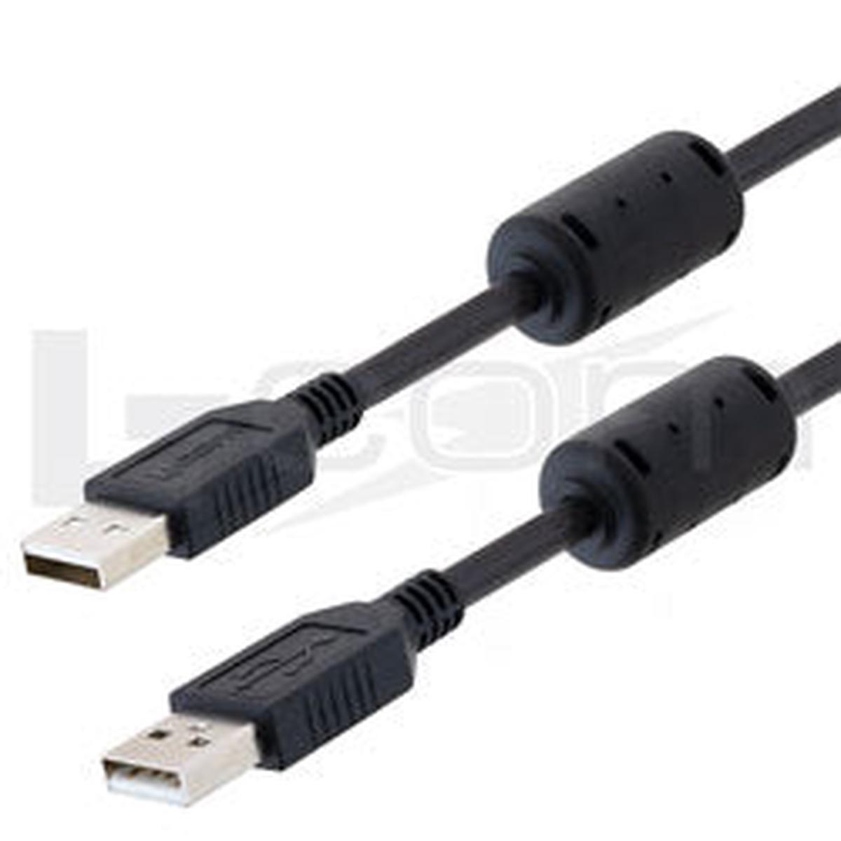 LSZH USB Cables with Ferrites Type A-A 5m