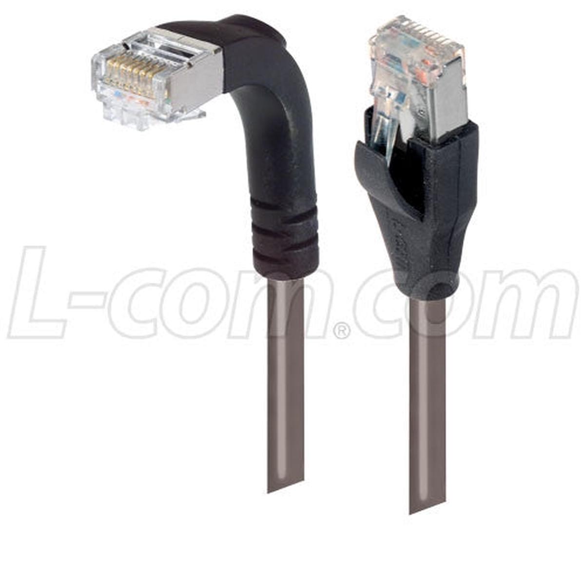 Patch Cable Cat5e LSZ FTP Straight-Down Grey 25 Feet