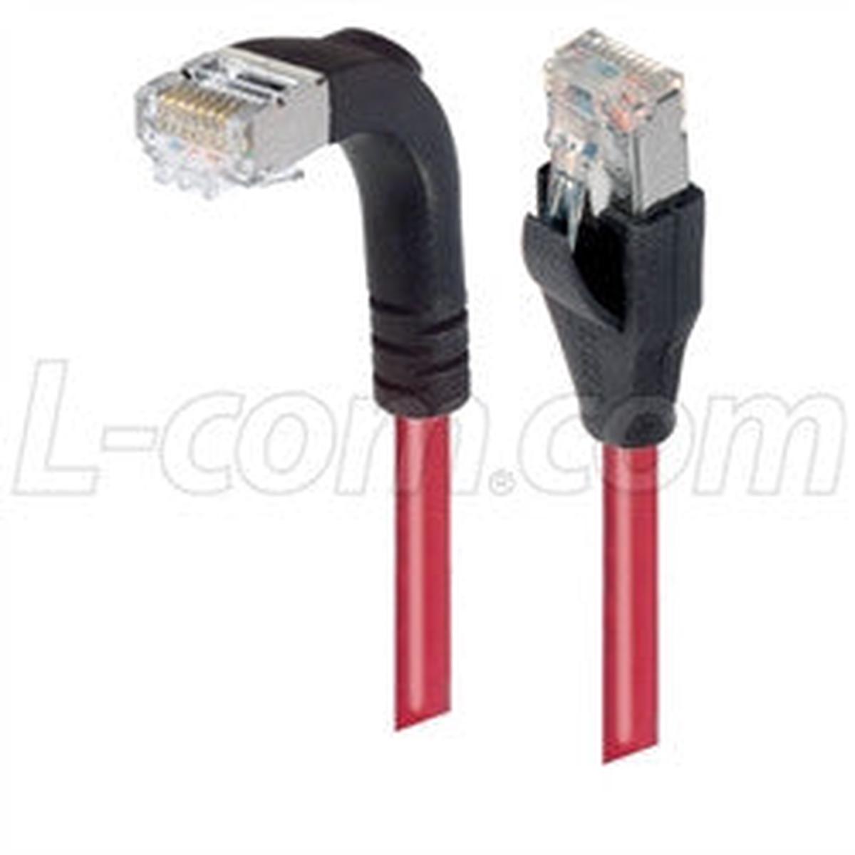 Patch Cable Cat5e PVC FTP Straight-Down Red 15 Feet