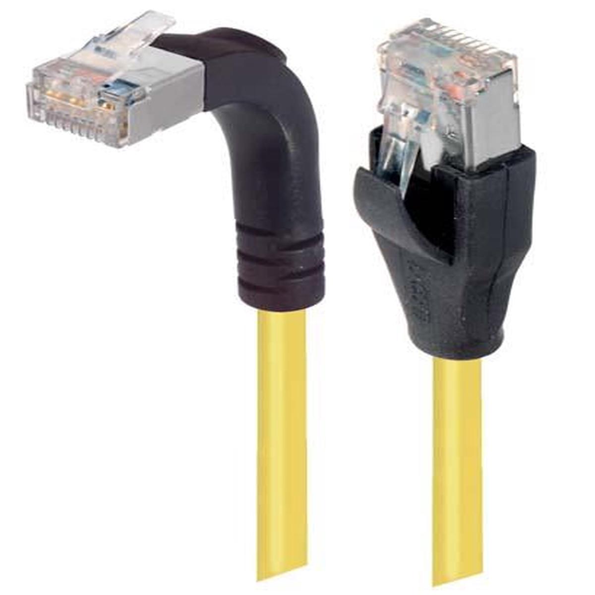 Patch Cable Cat5e PVC FTP Straight-Up Yellow 7 Feet