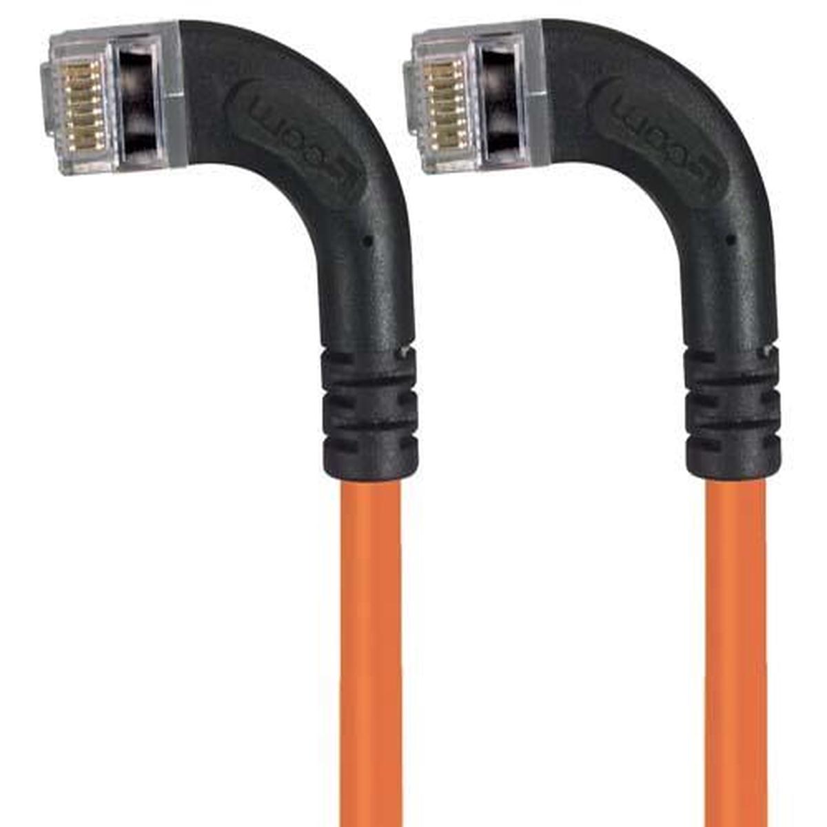 Patch Cable Cat6 PVC FTP Left-Left Orange 3 Feet
