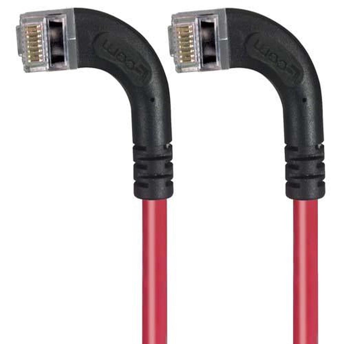 Patch Cable Cat5e PVC FTP Left-Left Red 7 Feet